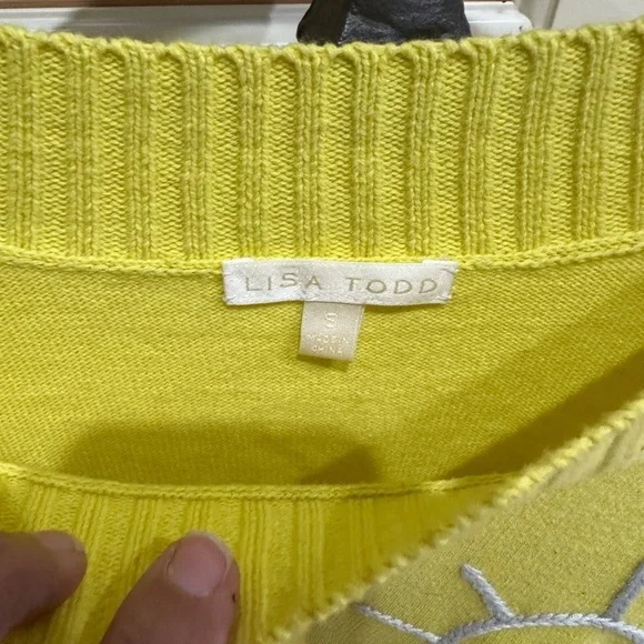 LISA TODD Love Boatneck Sweater - Picture 3 of 6